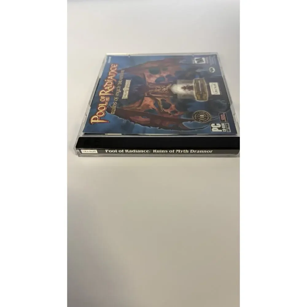 POOL OF RADIANCE PC Game 2001 DUNGEONS & DRAGONS Ubi Soft Very Good Condition